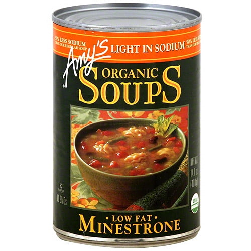 Amy's Light In Sodium Organic Lentil Soup, 14.5 oz (Pack of 12) by Amy's Kitchen