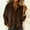 c02Brown, variant on JGGSPWM Womens Corduroy Shirts Long Sleeve Collared Button Down Blouse Oversized Solid Color Tops Jackets Shackets with Pocket Pink XL