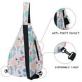 thumbnail image 7 of KAWELL Sling Backpack - Unisex Messenger Bag Crossbody Backpack Travel Multipurpose Daypacks for Men Women Lady, 7 of 7