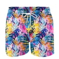 thumbnail image 5 of Rvwovn Men's Graphic Swim Trunks - Beach Lounge Swimming Surfing Shorts with Drawstring Waist, 5 of 5