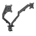 thumbnail image 3 of Dual Monitor Desktop Mount Bracket For 13 To 27-Inch LCD Screens Rotate & Tilt Adjust Two-Arm Desk Stand Support ,Easy to Use, 3 of 5