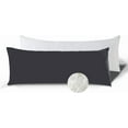thumbnail image 3 of Shded Memory Foam Body Pillow for Sleeping Long Hug Pillow with Cooling Cover Large Bed Pillow for Adults Wite Removable Pillowcases, 3 of 5