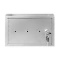 thumbnail image 3 of FixtureDisplays® Metal Wall-Mountable Interoffice Mailbox Donation Box 10x7.2x3" 15211, 3 of 7