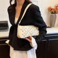 thumbnail image 4 of Bolso Mano Hombro Mujer Bowknot Cuero PU para Desplazamientos Viajes, 4 of 9