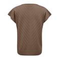 thumbnail image 5 of Blczomt Brown Womens Plus Size Tops Lightweight Summer Blouses Trendy Dressy Blouses for Women,XL, 5 of 5