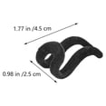 thumbnail image 6 of 20Pcs Flocking Hanger Hook Mini Plastic S Shaped Coat Hanger Hooks, 6 of 6