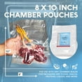 thumbnail image 3 of Avid Armor Chamber Machine Vacuum Pouches, 8" x 10", Clear, 3-Mil, Pack of 250, 3 of 8