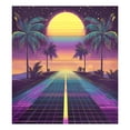 thumbnail image 6 of Yayeee Magnetic Dishwasher Cover for The Front Decoration Home Kitchen Machine Sticker Protector, Neon Road, 6 of 6