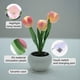 thumbnail image 3 of LED Tulip Night Light with Ceramic Fower Pot, LED Simulation Tulip Table Lamp Birthday Gift for for Women Mom, 3 of 5