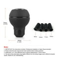 thumbnail image 2 of relayinert Universal Car Gear Knob - Comfortable And Reliable Replacement Speed Fashionable High-end Texture Black 1Set, 2 of 6