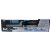 Nano Titanium And Ceramic Curling Iron - Model # BNT150SC - Grey/Blue by BaBylissPRO for Unisex - 1 1/2 Inch Curling Iron