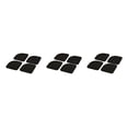 thumbnail image 3 of Toystoory Set of 4 Rubber Anti-Vibration Washing Feet Household Dryer Support Absorbing Appliance Mats Refrigerator Machine Shock Pads Type1 NO1, 3 of 6
