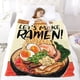 thumbnail image 5 of ramen anti-pilling, suave, ligera, esponjosa y acogedora de lujo para hogar y cocina – Perfecta para niños y adultos,150X130cm, 5 of 6