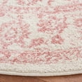 thumbnail image 4 of SAFAVIEH Adirondack Wyatt Traditional Distressed Area Rug, Ivory/Rose, 7' x 7' Round - Transitional Modern Design, Ivory & Rose, Ideal for Living Room, Bedroom, Dining Space, 4 of 10