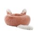 thumbnail image 5 of Cama para mascotas Perfecl Gatos redondos Casa cálida antideslizante 80cm Naranja Claro, 5 of 8