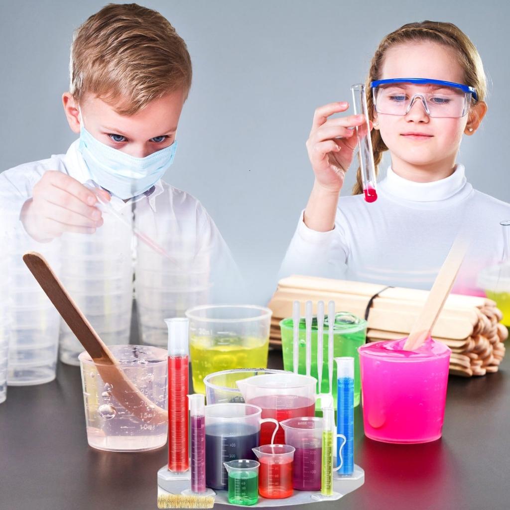 10ml-100ml Cylinders, 50ml-1000ml Beakers, and Pipettes