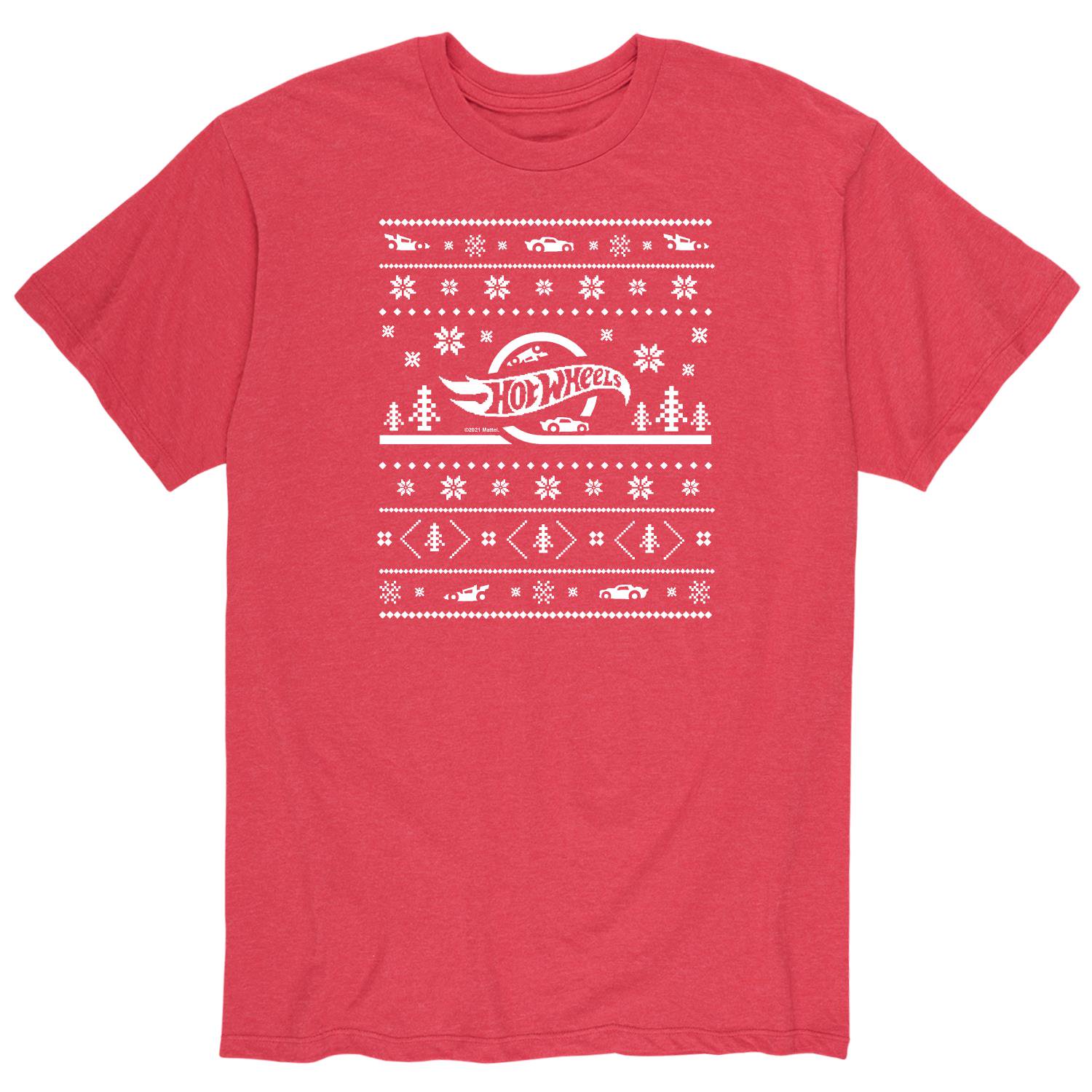Hot Wheels - Holiday Merchandise - Men s Short Sleeve Graphic T-Shirt