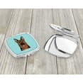 thumbnail image 3 of Checkerboard Blue German Shepherd Compact Mirror BB1149SCM, 3 of 4