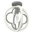 thumbnail image 3 of Open Box Hunter Fan Company Gablecrest 12" Rustic Concrete Light Pendant, White, 3 of 7