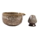 thumbnail image 3 of Cuenco de cerámica para matcha, juego de té matcha japonés, soporte para batidor, ceremonia del té verde con amarillo, 3 of 9
