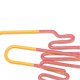 thumbnail image 2 of 100 Pcs French Fries Shaped Lightweight Portable Metal Paper Clips Electroplating Process, 2 of 2