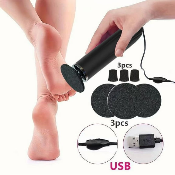Electric Foot Callus Remover, Foot File & Pedicure Tool for Feet, Effective in Removing Calluses,  Foot Scrubber Suitable for Men and Women