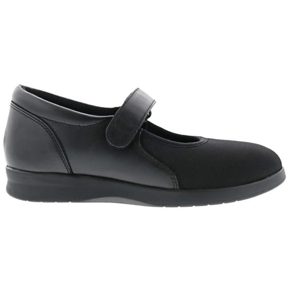 Drew Bloom Ii Women Casual Shoe In Black Calf/stretch