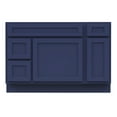 thumbnail image 5 of 48 in. W x 21 in. D x 32.5 in. H Bath Vanity Cabinet without Top in Blue, 5 of 5