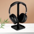 thumbnail image 3 of facefd Z1 Headphone Stand Desktop Display Holder Phone Detachable Portable Gaming Headset Support Bracket Rack, White Black, 3 of 6