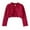 Wine, variant on AWZXDE Girls Casual Knit Cardigan Sweater Open Front Top Soft Comfortable For Everyday Wear Pink 9-10 Years