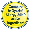 thumbnail image 3 of Equate Levocetirizine Dihydrochloride USP Allergy Relief Tablets, 5 mg, 35 Count Compare to Xyzal® Allergy 24HR Active Ingredient, 3 of 8