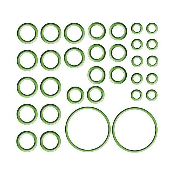 A/C System O-Ring and Gasket Kit - Compatible with 2000 - 2006, 2010 - 2014, 2019 Honda Insight 2001 2002 2003 2004 2005 2011 2012 2013