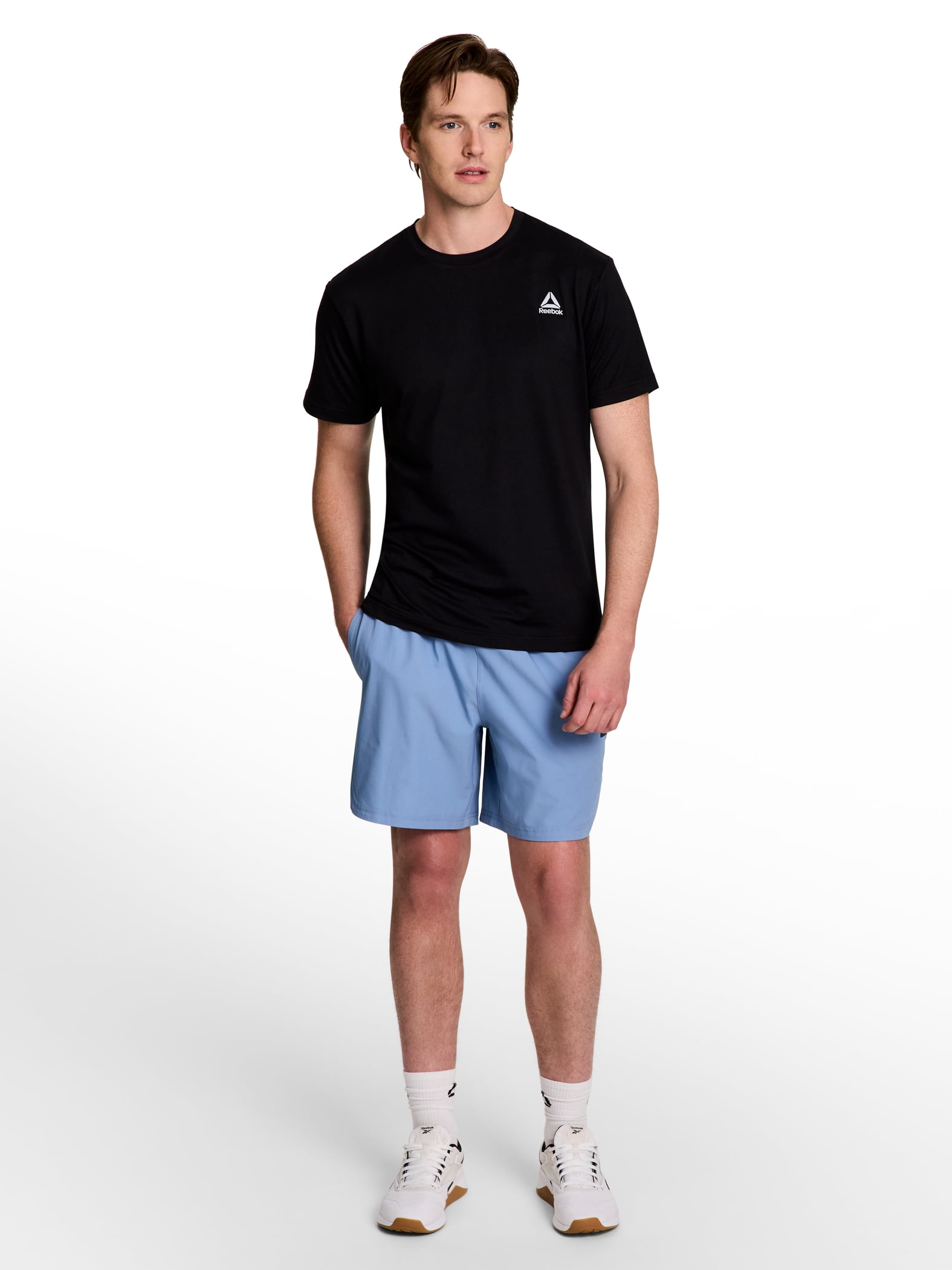 Reebok Men's and Big Men's Woven Shorts, 5" & 7" Inseams, Sizes XS-5XL