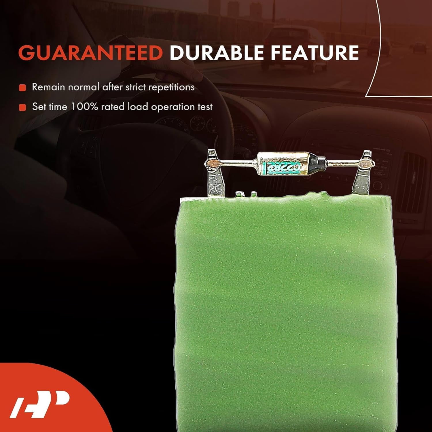 A-Premium Blower Motor Resistor Replacement for Chevy Silverado 1500 2500 3500 Tahoe GMC Sierra 1500 HD 2500 HD Yukon Cadillac Escalade EXT