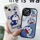 thumbnail image 2 of Samsung Galaxy A32 A52 A52S A12 A50S A30S A22 LTE M22 M32 M12 A03S A02S A21S A51 A50 4G 5G Cute Cartoon Smile Doraemon Shockproof Oval Camera protection Silicon Soft Phone Case Full Back Cover STX 05, 2 of 4