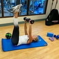 thumbnail image 7 of BodySport Personal Exercise Mat for Men and Women – Perfect for Gyms and Fitness Training – 1 in. Thick, 72 in. Long, Blue, 7 of 7