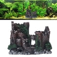 thumbnail image 3 of Fish  Castle Ornament, Aquarium Castle Decoration Stable Simulation  For Saltwater, 3 of 8