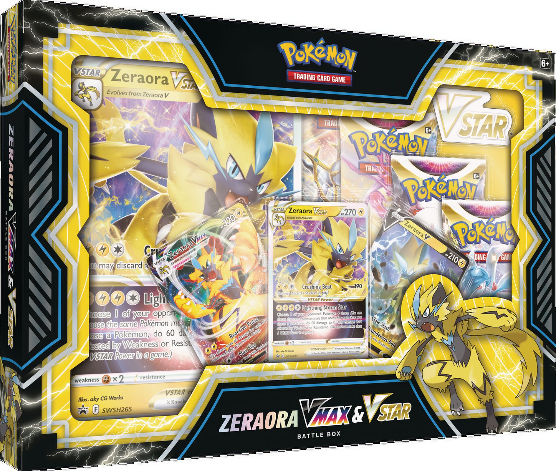 Walmart Exclusive: Pokemon VMAX Battle Box - Zeraora Edition