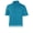 Dark Teal, variant on Monterey Club Men's Diamond Emboss Texture Golf Polo Shirt #1209