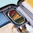 thumbnail image 6 of Mini Travel Pill Organizer Box 3 Compartments, Moistureproof Airtight Weekly Medicine Case with Containers for Purse, Bag, Vitamins and Small Items, 6 of 7