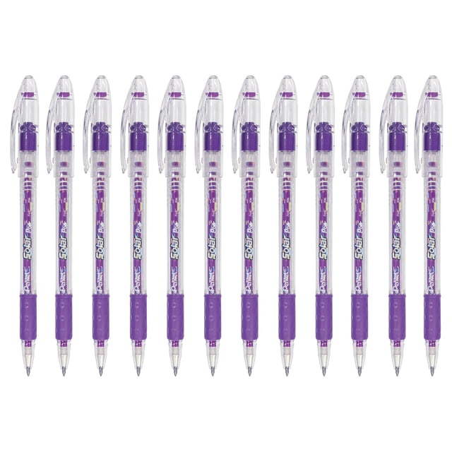 Boligrafo de gel Pentel Solar Pop Neon K96 V punta 0.6 mm tinta violeta