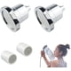 thumbnail image 1 of Cabezal de ducha con filtro Eskiin, cabezal de ducha purificador Eskiin, filtro de ducha Eskiin, cabezal de ducha filtrado de alta presión con filtro de agua, sistema ideal para agua dura, para cabell, 1 of 7