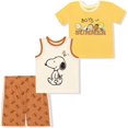 thumbnail image 1 of Snoopy Boys 3 Piece Tee Tank and Short Set, Toddler, 1 of 7