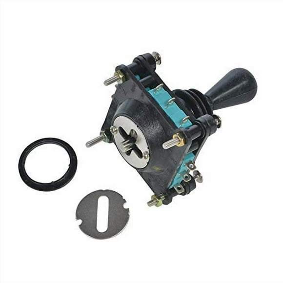 Comimark 1Pcs CV4-YQ-04R2G Fil de Fixation Joystick Interrupteur 2.5mm Joystick 360 Degrés 4NO 4NC