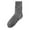 Coffee, variant on ZHENHONG Stockings for Men Winter Solid Thickened Thermal Socks Plush Medium Tube Sweat Absorbing Pure Cotton Socks