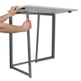thumbnail image 5 of Organize It All Foldable Desk in White, 5 of 9