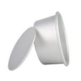 thumbnail image 2 of 2pcs Alloy Baking Mold Tray Cake Mold Pan Cake Mould for Home Restaurant Hotel (8 Inches + 6 Inches Silver), 2 of 6