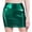 Green, variant on Fgnfyis Women's Fashion Versatile Performance Dress PU Skirt Women's Short Skirt Fall Trendy Skirt Black XXL
