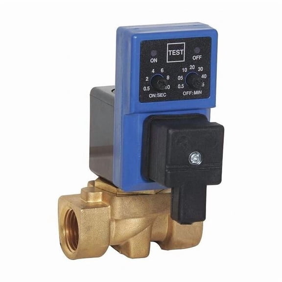Intech Auto Drain Valve,115V,1/2",38 gpm TDV50-10