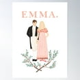 thumbnail image 2 of Emma Movie Poster Wall Art, Modern Wall Decor For Living Room Bedroom, 12x18 UNFRAMED, 2 of 3